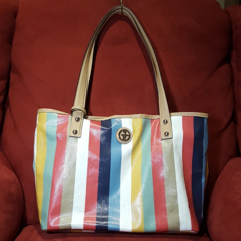 Giani Bernini multi-color tote